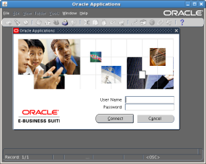 Oracle Applications Login