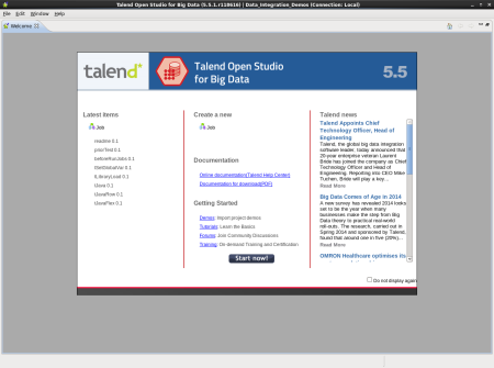 Talend Open Studio 5.5.1 